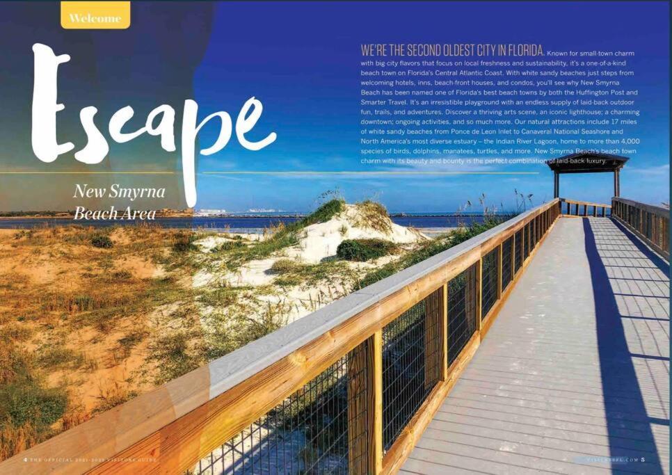 Zen Beach Retreat - Ocean View Townhouse -No Drive Beach New Smyrna Beach Εξωτερικό φωτογραφία
