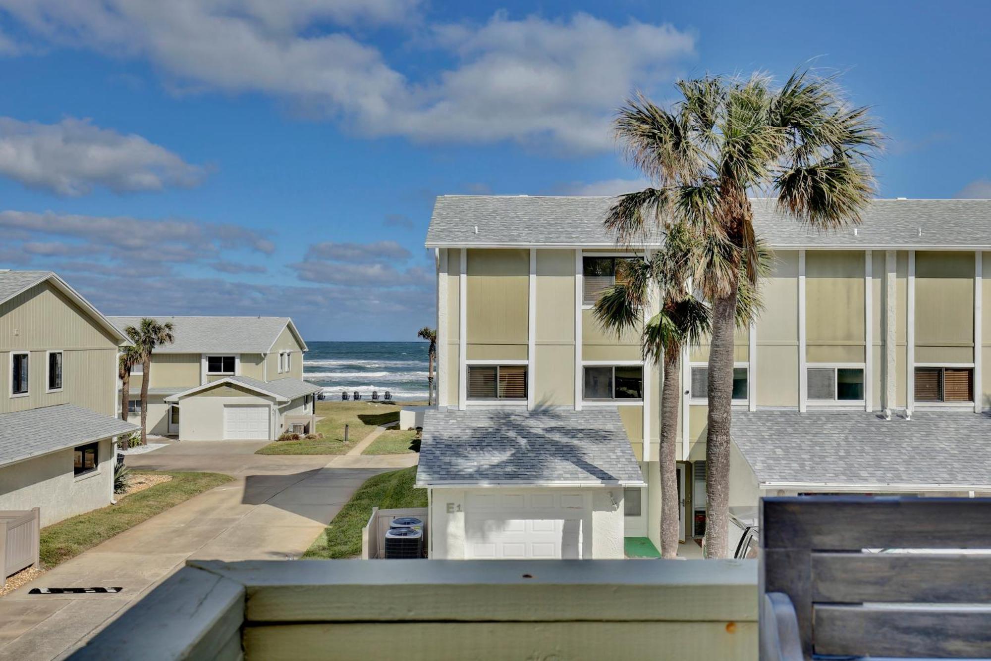 Zen Beach Retreat - Ocean View Townhouse -No Drive Beach New Smyrna Beach Εξωτερικό φωτογραφία
